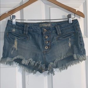 jean shorts